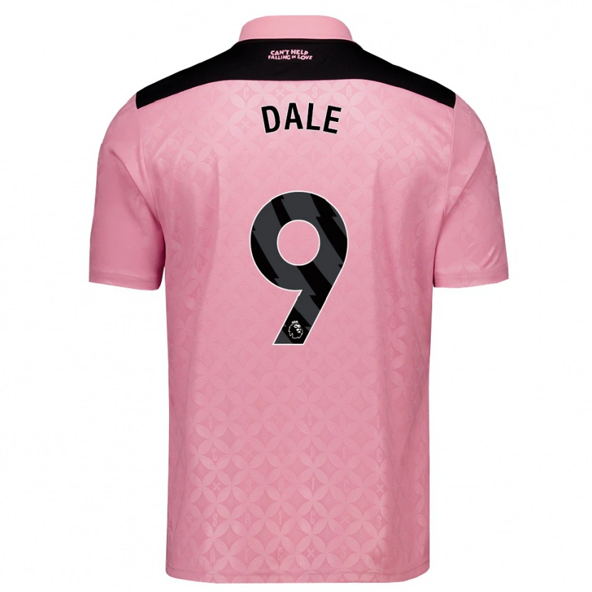 Danxen Män Eleanor Dale #9 Ljusrosa Svart Bortatröja Matchtröjor 2026/27 Tröjor T-Tröja