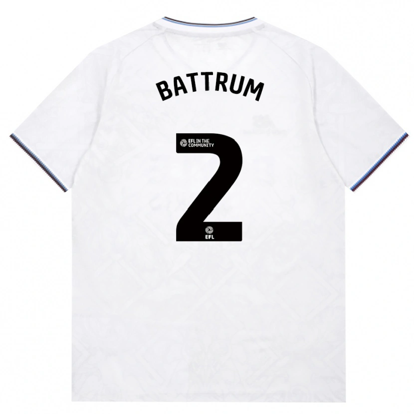 Danxen Män Ryan Battrum #2 Vinröd Vit Bortatröja Matchtröjor 2026/27 Tröjor T-Tröja