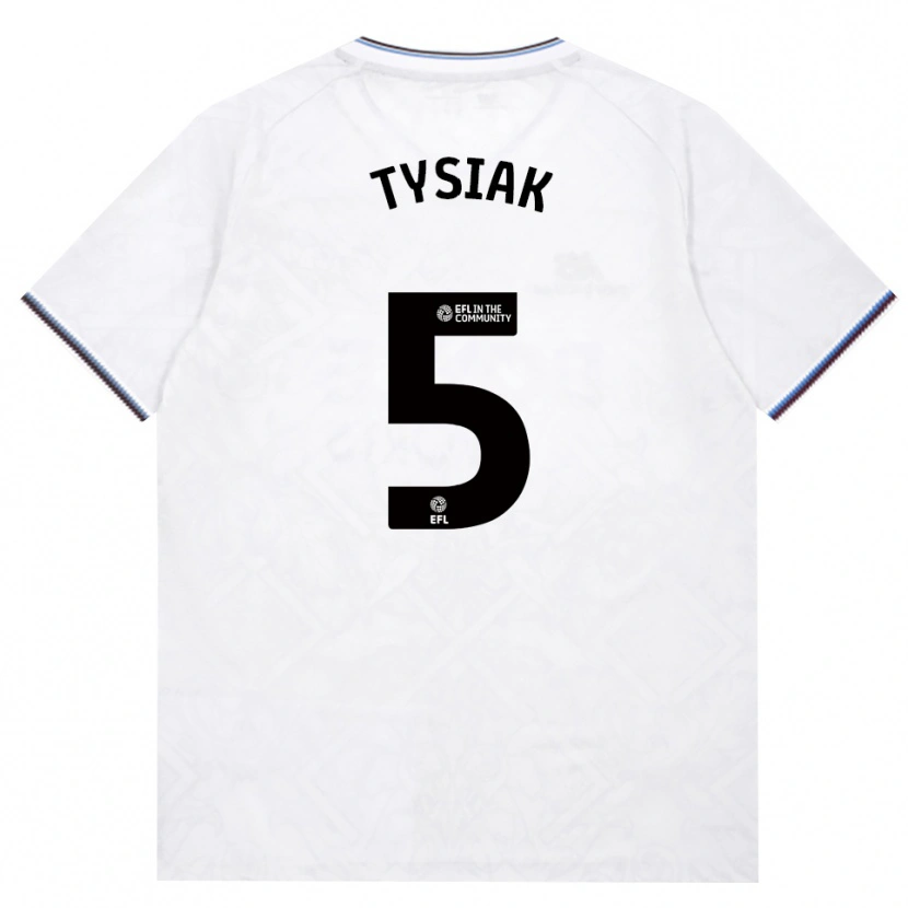 Danxen Män Amber Tysiak #5 Vinröd Vit Bortatröja Matchtröjor 2026/27 Tröjor T-Tröja