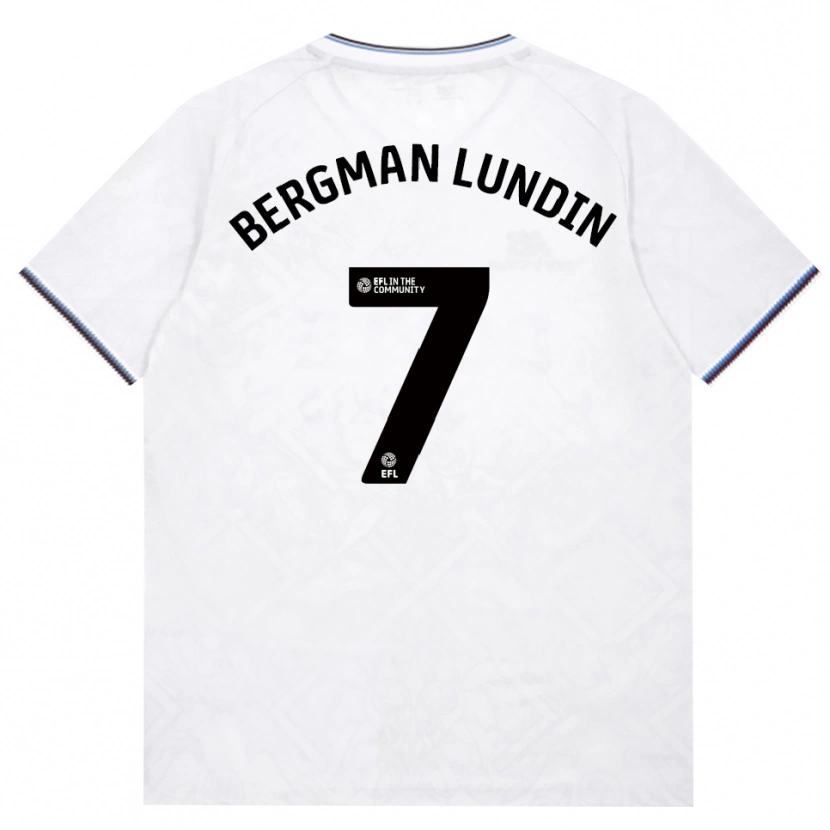 Danxen Män Marika Bergman-Lundin #7 Vinröd Vit Bortatröja Matchtröjor 2026/27 Tröjor T-Tröja
