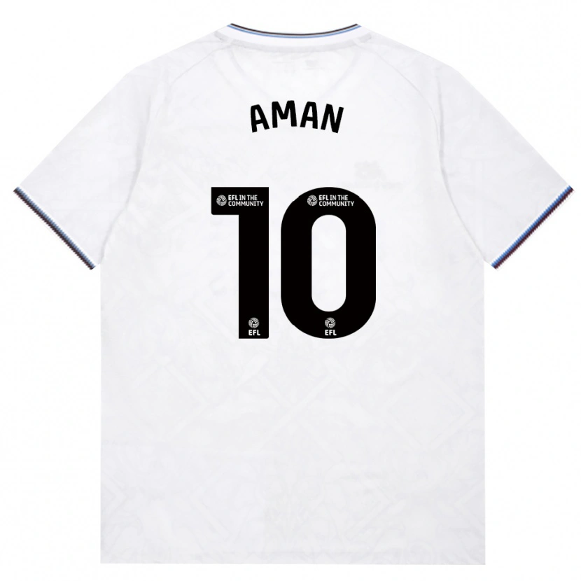 Danxen Män Abdulkareem Aman #10 Vinröd Vit Bortatröja Matchtröjor 2026/27 Tröjor T-Tröja