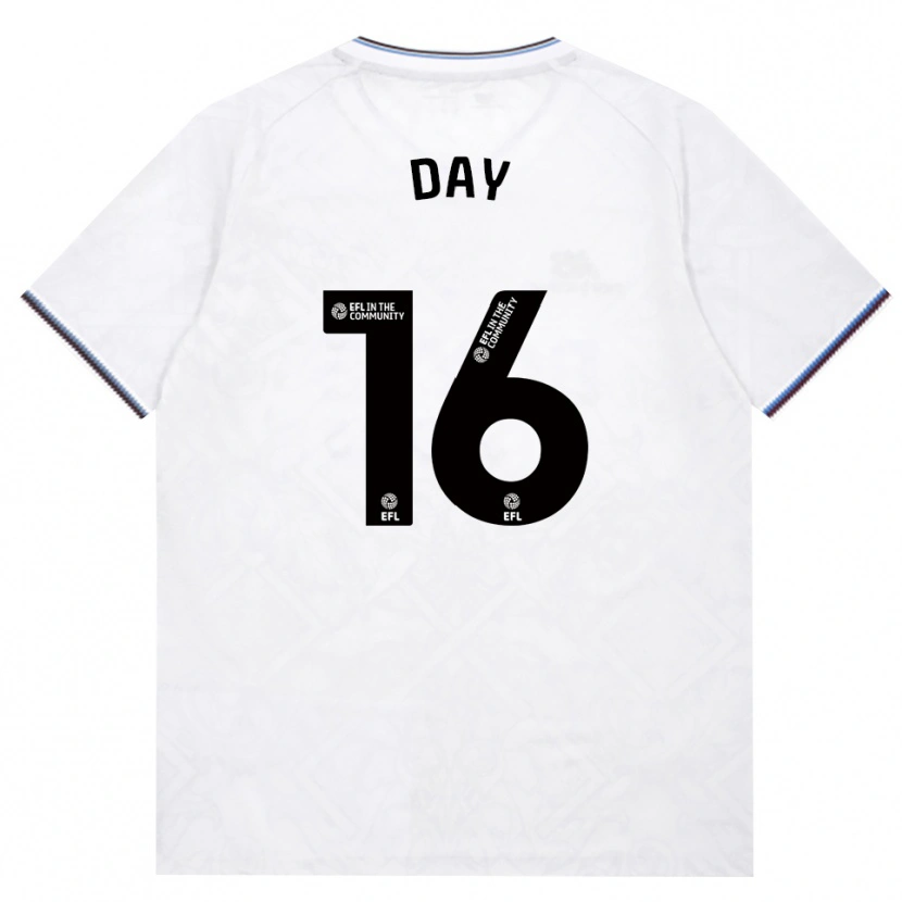 Danxen Män Frankie Day #16 Vinröd Vit Bortatröja Matchtröjor 2026/27 Tröjor T-Tröja