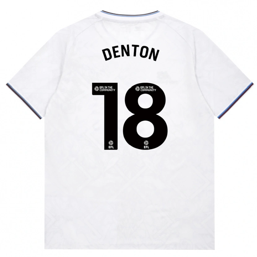 Danxen Män Anouk Denton #18 Vinröd Vit Bortatröja Matchtröjor 2026/27 Tröjor T-Tröja