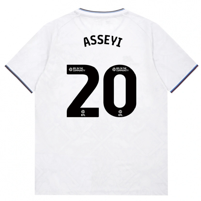 Danxen Män Viviane Asseyi #20 Vinröd Vit Bortatröja Matchtröjor 2026/27 Tröjor T-Tröja