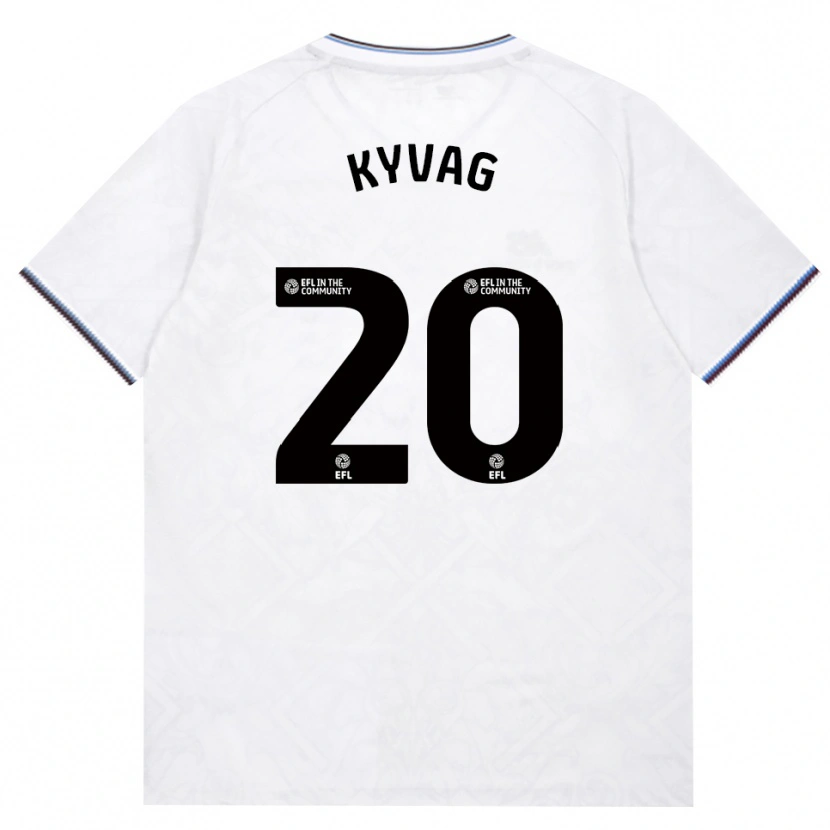 Danxen Män Thea Kyvag #20 Vinröd Vit Bortatröja Matchtröjor 2026/27 Tröjor T-Tröja