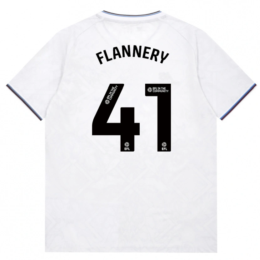 Danxen Män Keira Flannery #41 Vinröd Vit Bortatröja Matchtröjor 2026/27 Tröjor T-Tröja