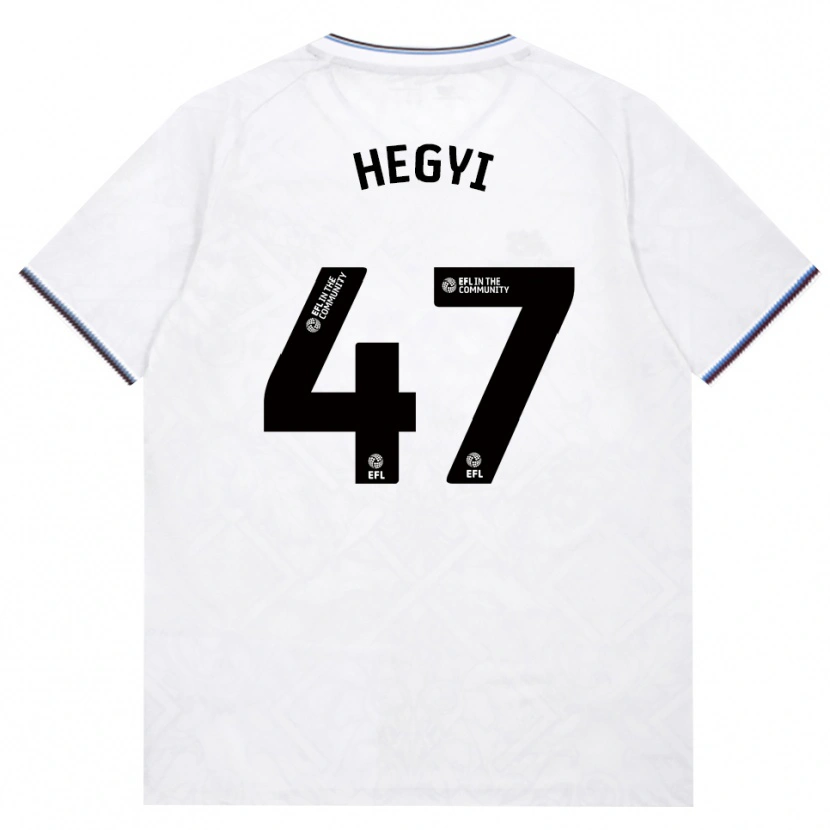Danxen Män Krisztián Hegyi #47 Vinröd Vit Bortatröja Matchtröjor 2026/27 Tröjor T-Tröja