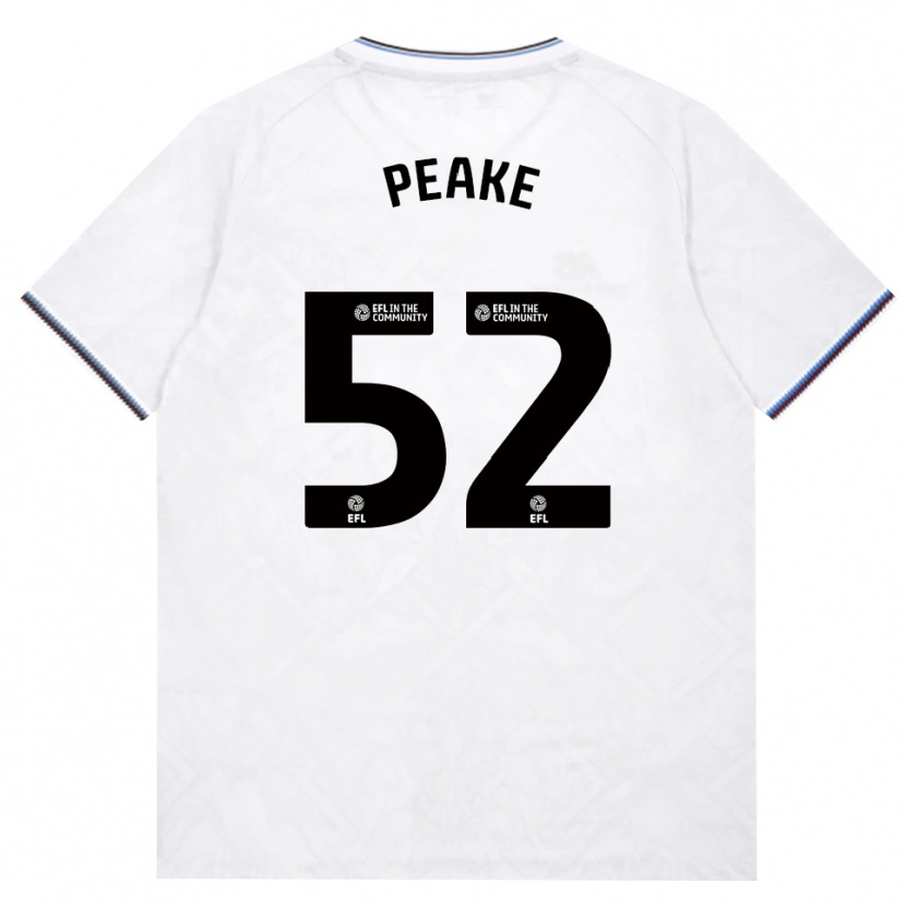 Danxen Män Lennon Peake #52 Vinröd Vit Bortatröja Matchtröjor 2026/27 Tröjor T-Tröja