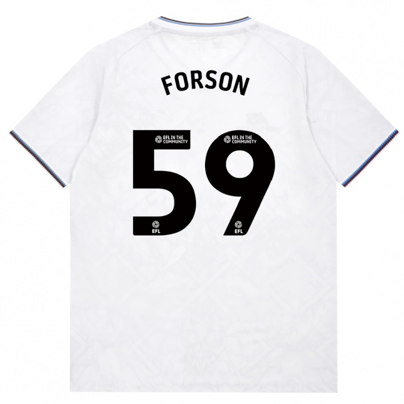 Danxen Män Keenan Forson #59 Vinröd Vit Bortatröja Matchtröjor 2026/27 Tröjor T-Tröja