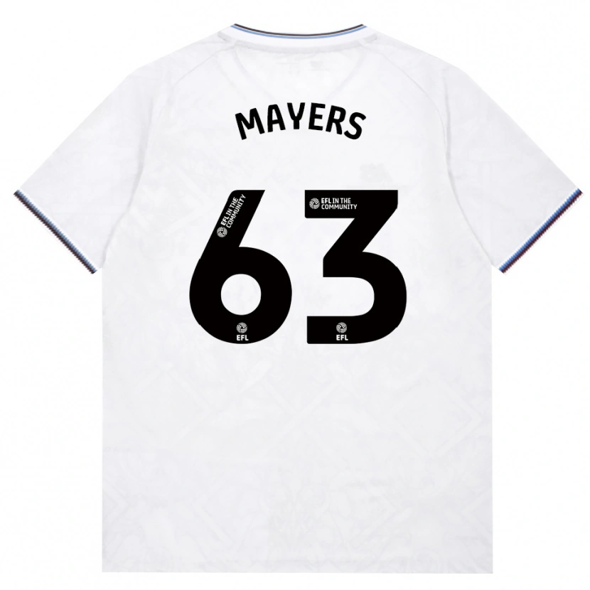Danxen Män Ezra Mayers #63 Vinröd Vit Bortatröja Matchtröjor 2026/27 Tröjor T-Tröja