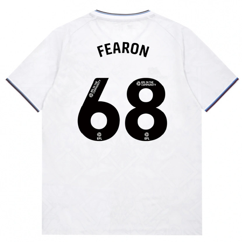 Danxen Män Preston Fearon #68 Vinröd Vit Bortatröja Matchtröjor 2026/27 Tröjor T-Tröja