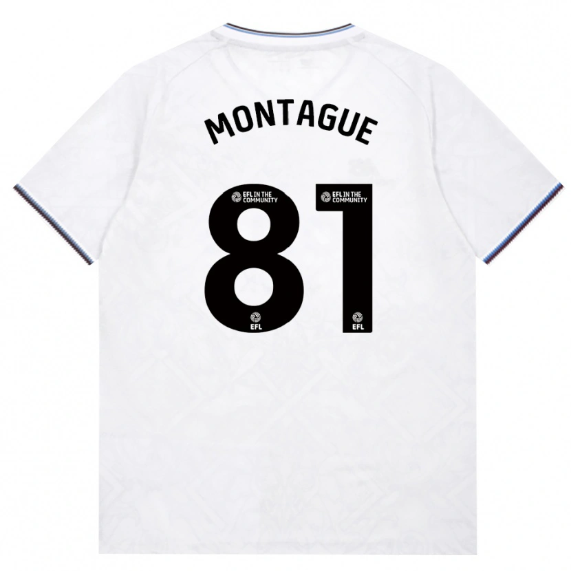 Danxen Män Harry Montague #81 Vinröd Vit Bortatröja Matchtröjor 2026/27 Tröjor T-Tröja
