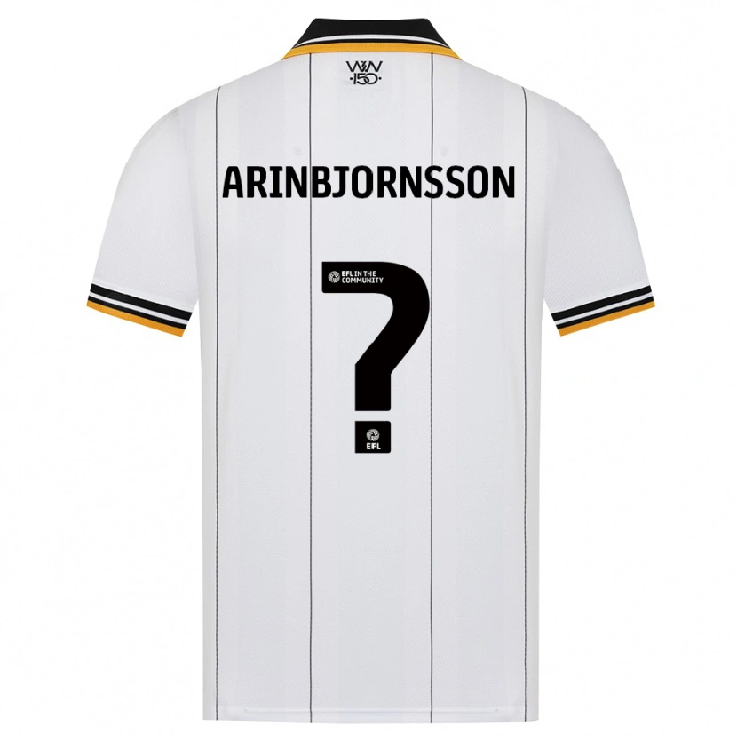 Danxen Män Palmi Arinbjornsson #0 Orange Vit Svart Bortatröja Matchtröjor 2026/27 Tröjor T-Tröja