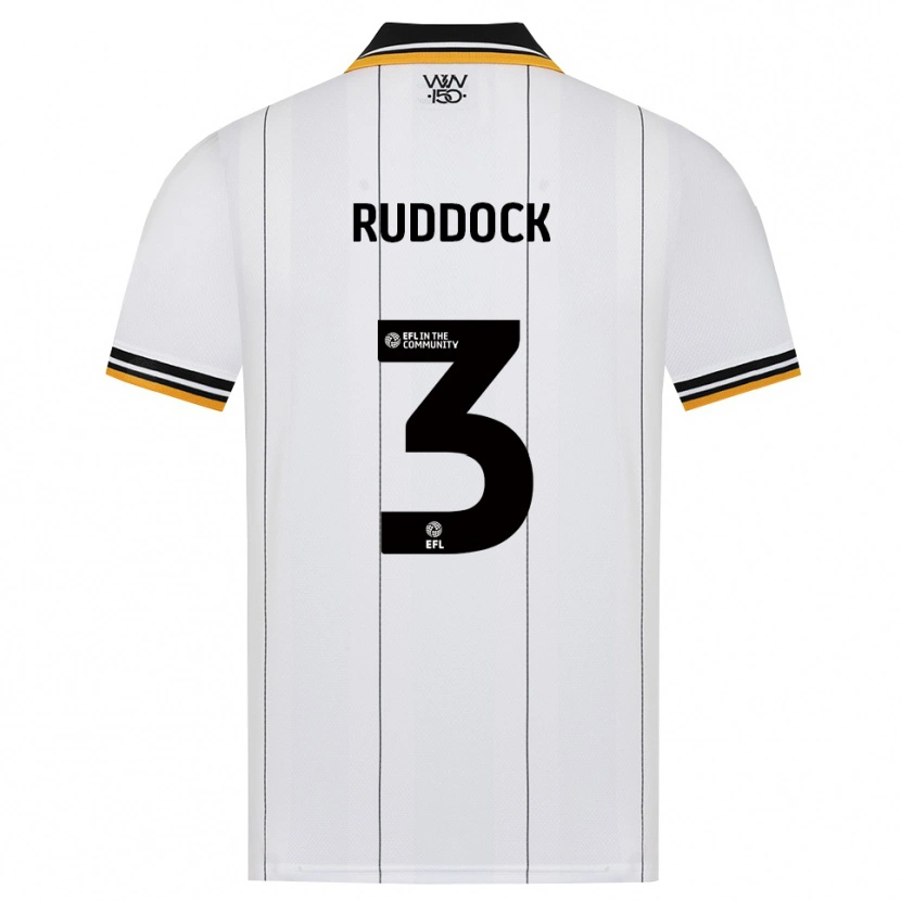 Danxen Män Max Nolan-Ruddock #3 Orange Vit Svart Bortatröja Matchtröjor 2026/27 Tröjor T-Tröja