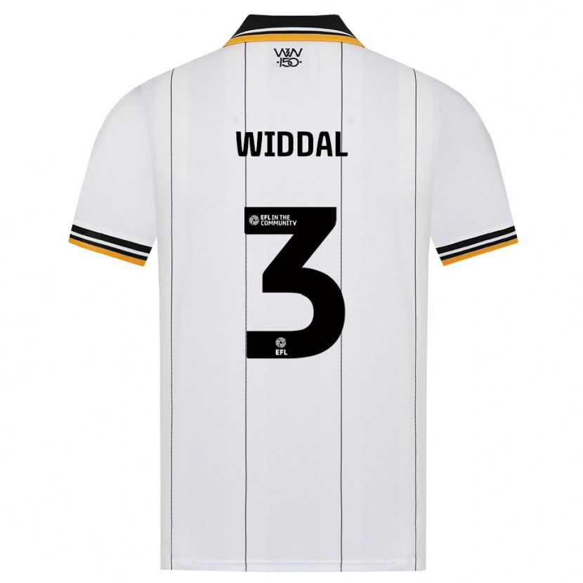 Danxen Män Natalie Widdal #3 Orange Vit Svart Bortatröja Matchtröjor 2026/27 Tröjor T-Tröja