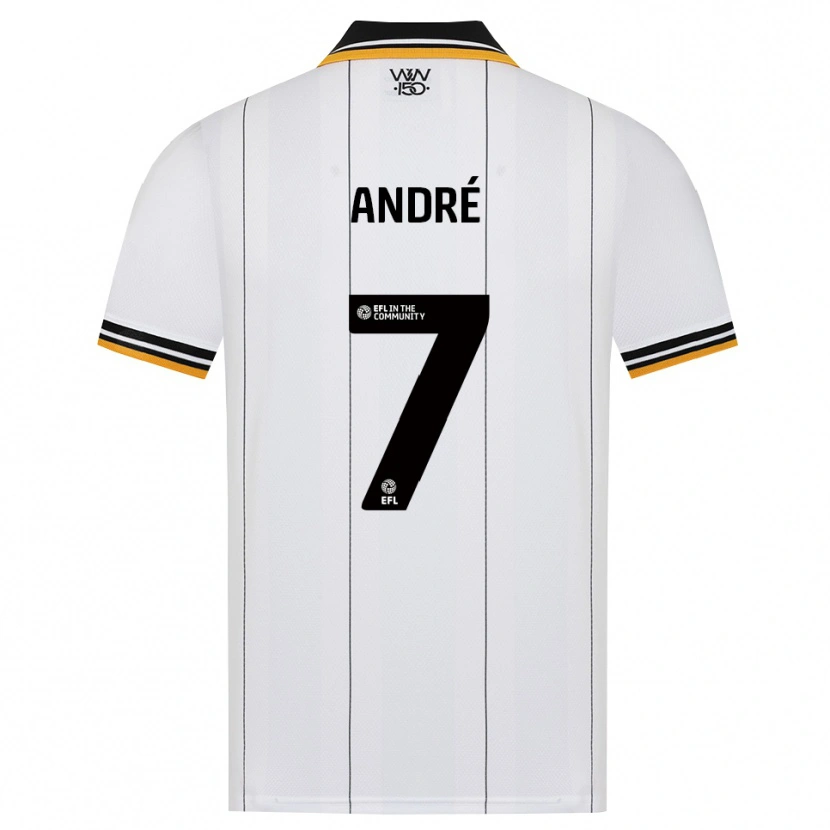 Danxen Män André Trindade Da Costa Neto #7 Orange Vit Svart Bortatröja Matchtröjor 2026/27 Tröjor T-Tröja