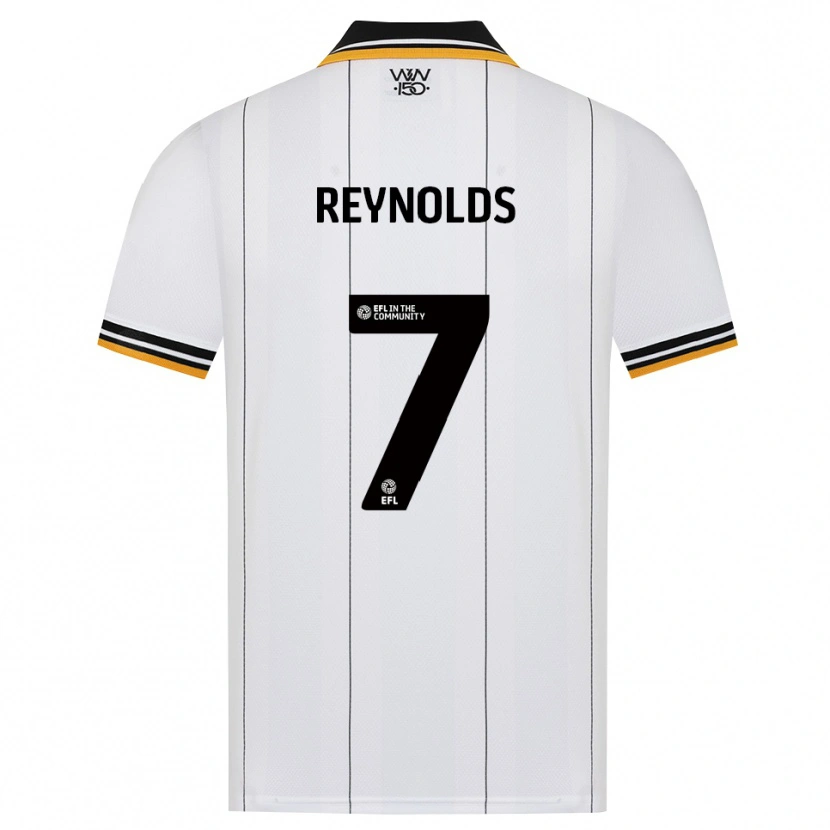 Danxen Män Fabian Reynolds #7 Orange Vit Svart Bortatröja Matchtröjor 2026/27 Tröjor T-Tröja