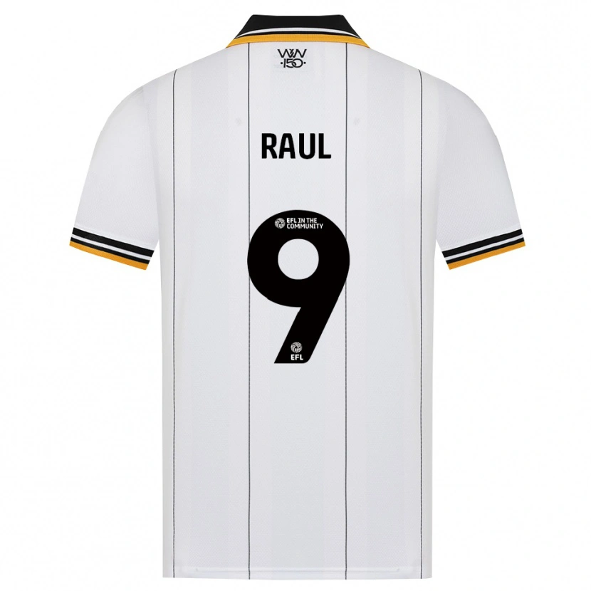 Danxen Män Raúl Jiménez #9 Orange Vit Svart Bortatröja Matchtröjor 2026/27 Tröjor T-Tröja