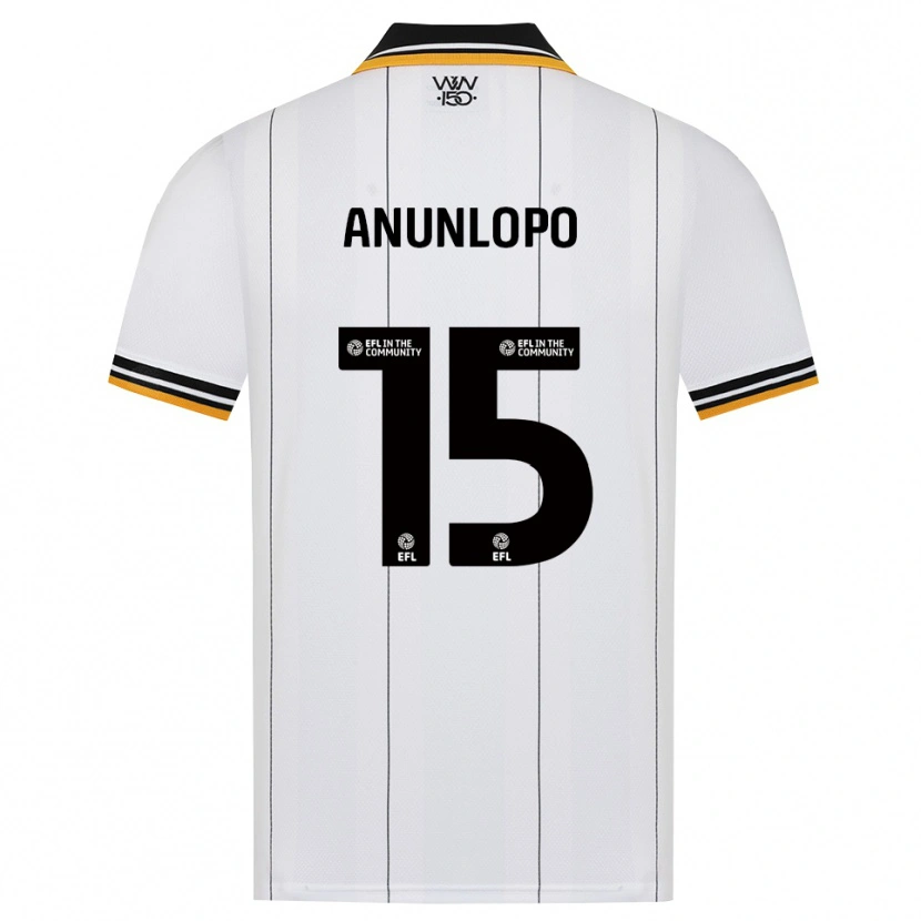 Danxen Män Dapo Anunlopo #15 Orange Vit Svart Bortatröja Matchtröjor 2026/27 Tröjor T-Tröja