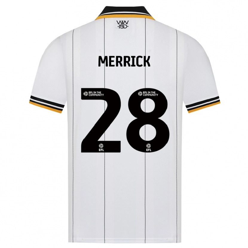 Danxen Män Beth Merrick #28 Orange Vit Svart Bortatröja Matchtröjor 2026/27 Tröjor T-Tröja