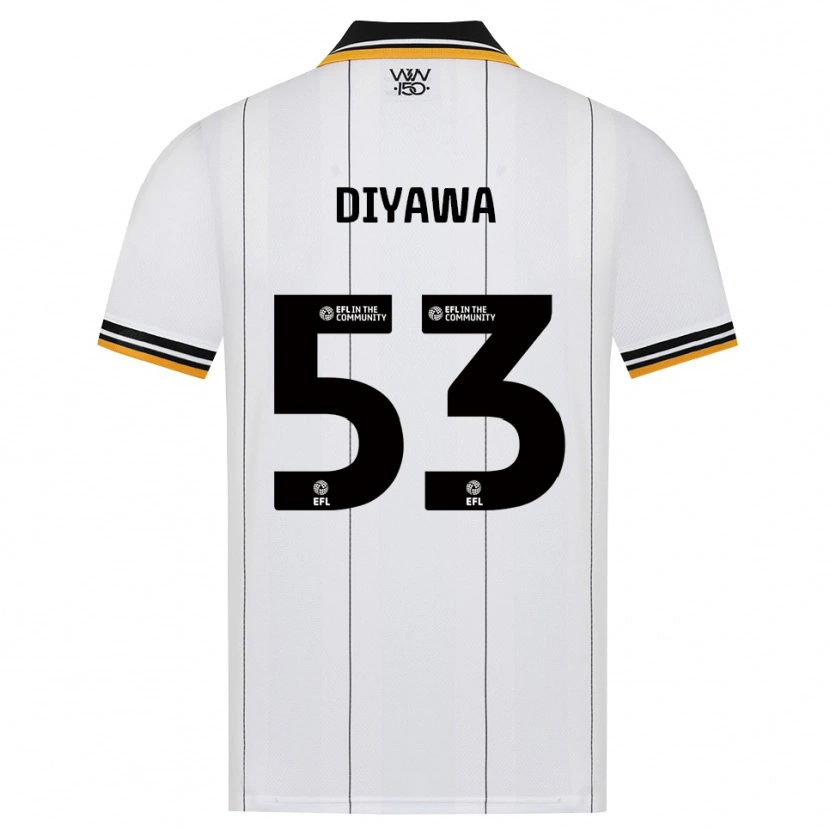 Danxen Män Aaron Keto Diyawa #53 Orange Vit Svart Bortatröja Matchtröjor 2026/27 Tröjor T-Tröja