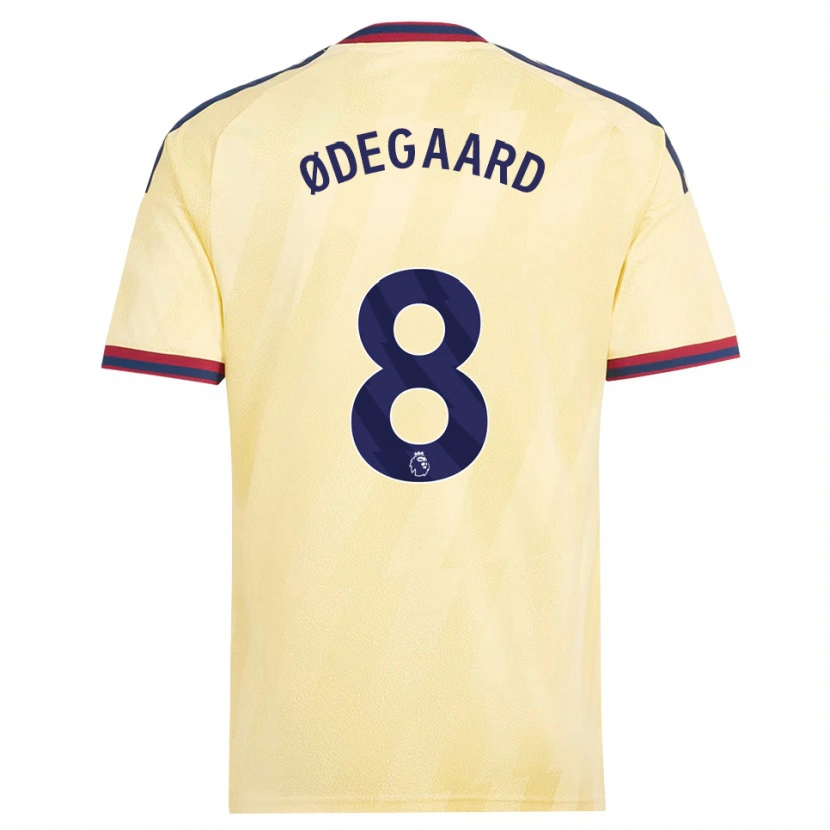 Danxen Män Martin Ødegaard #8 Ljusgul Midnattsblå Tredjesatsen Matchtröjor 2026/27 Tröjor T-Tröja