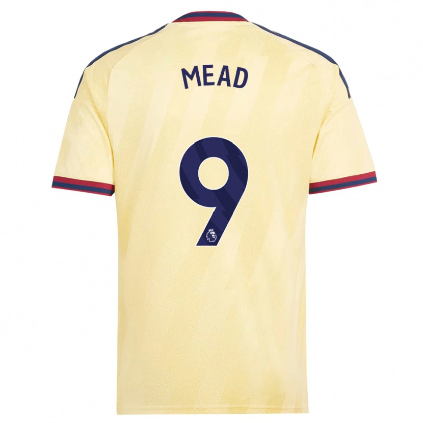 Danxen Män Beth Mead #9 Ljusgul Midnattsblå Tredjesatsen Matchtröjor 2026/27 Tröjor T-Tröja