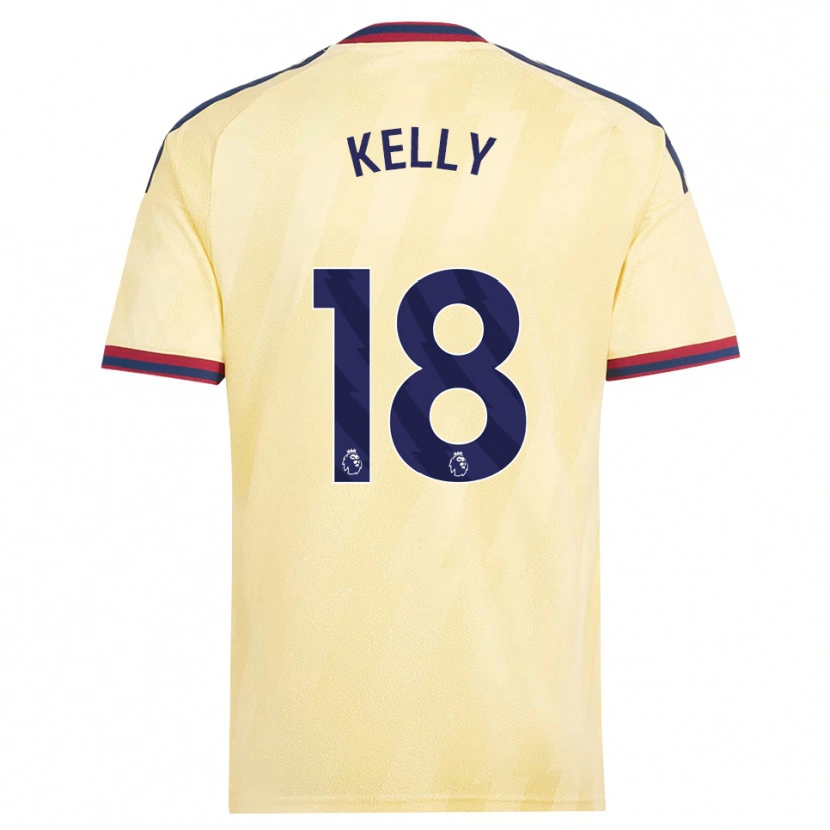 Danxen Män Chloe Kelly #18 Ljusgul Midnattsblå Tredjesatsen Matchtröjor 2026/27 Tröjor T-Tröja