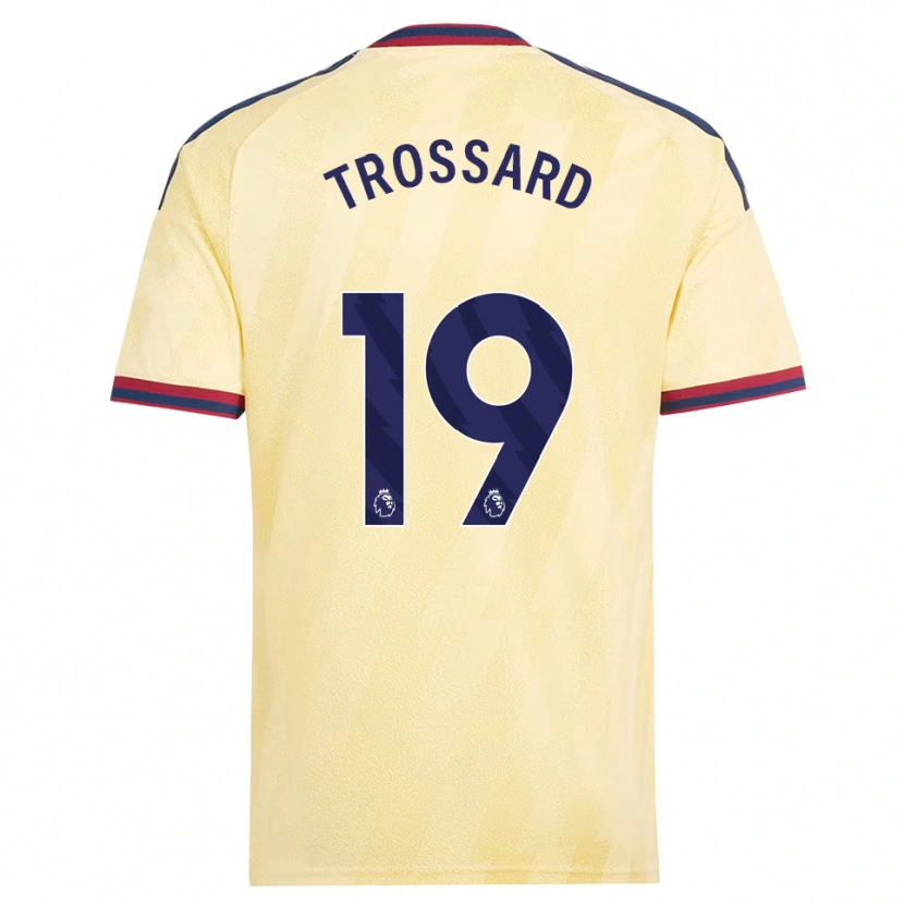 Danxen Män Leandro Trossard #19 Ljusgul Midnattsblå Tredjesatsen Matchtröjor 2026/27 Tröjor T-Tröja