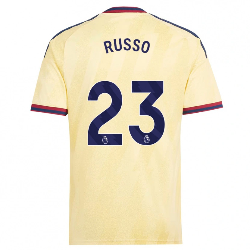 Danxen Män Alessia Russo #23 Ljusgul Midnattsblå Tredjesatsen Matchtröjor 2026/27 Tröjor T-Tröja