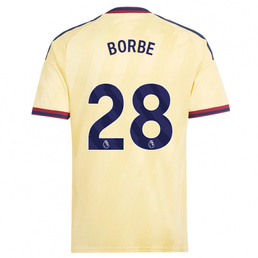 Danxen Män Anneke Borbe #28 Ljusgul Midnattsblå Tredjesatsen Matchtröjor 2026/27 Tröjor T-Tröja