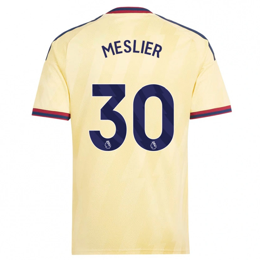 Danxen Män Illan Meslier #30 Ljusgul Midnattsblå Tredjesatsen Matchtröjor 2026/27 Tröjor T-Tröja