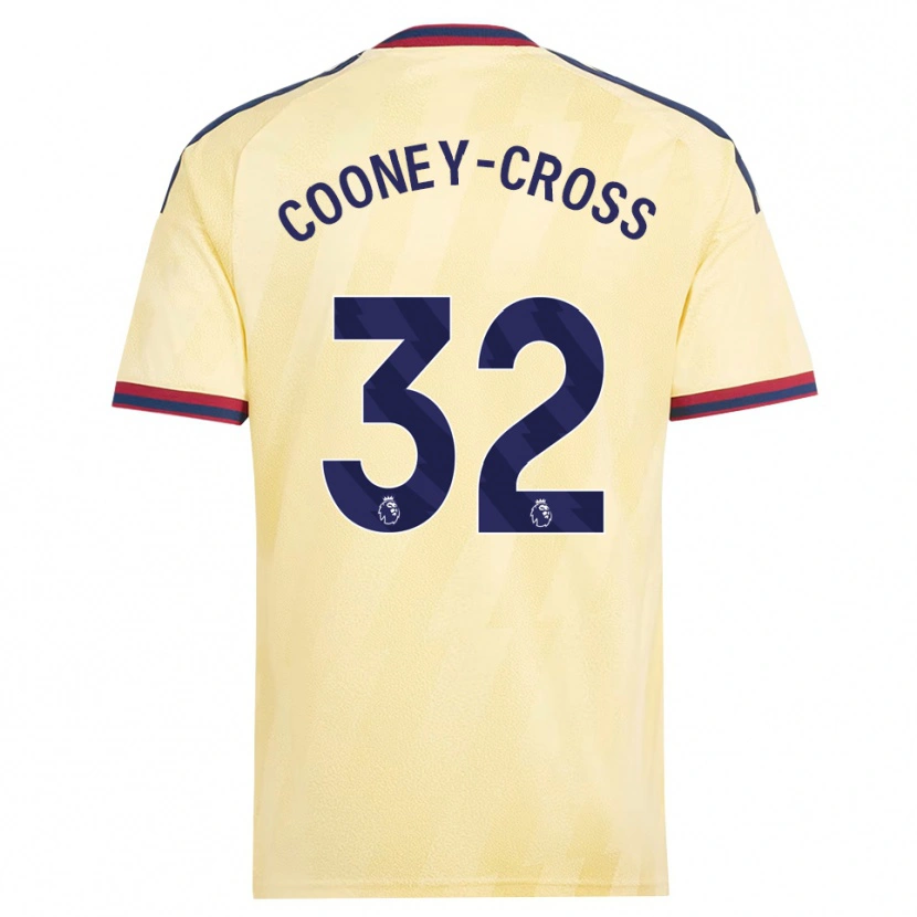Danxen Män Kyra Cooney-Cross #32 Ljusgul Midnattsblå Tredjesatsen Matchtröjor 2026/27 Tröjor T-Tröja