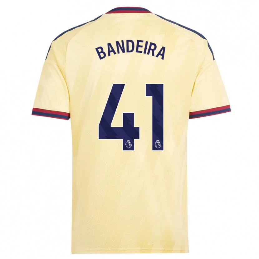 Danxen Män Mauro Bandeira #41 Ljusgul Midnattsblå Tredjesatsen Matchtröjor 2026/27 Tröjor T-Tröja