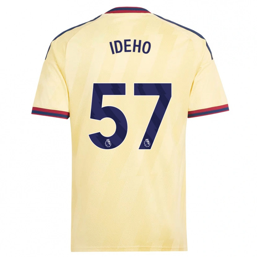 Danxen Män Joel Ideho #57 Ljusgul Midnattsblå Tredjesatsen Matchtröjor 2026/27 Tröjor T-Tröja