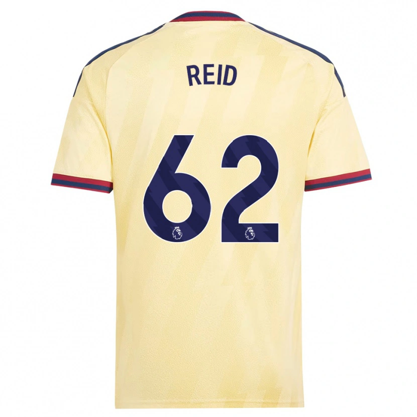 Danxen Män Katie Reid #62 Ljusgul Midnattsblå Tredjesatsen Matchtröjor 2026/27 Tröjor T-Tröja