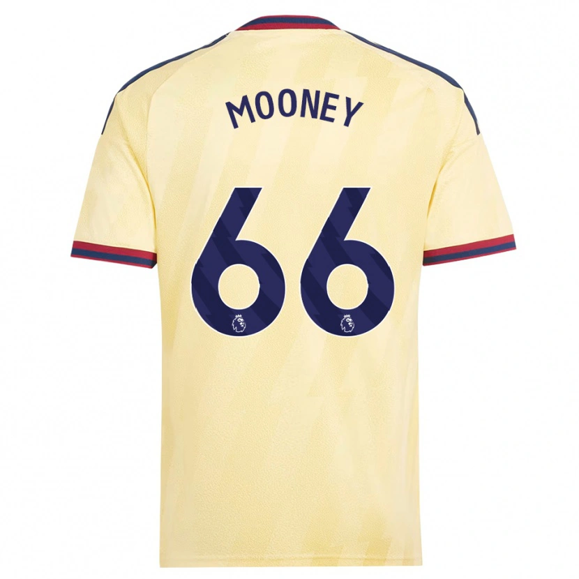 Danxen Män Evan Mooney #66 Ljusgul Midnattsblå Tredjesatsen Matchtröjor 2026/27 Tröjor T-Tröja