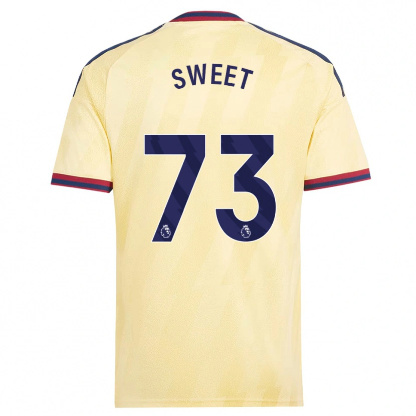 Danxen Män James Sweet #73 Ljusgul Midnattsblå Tredjesatsen Matchtröjor 2026/27 Tröjor T-Tröja