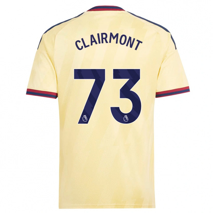 Danxen Män Reece Clairmont #73 Ljusgul Midnattsblå Tredjesatsen Matchtröjor 2026/27 Tröjor T-Tröja