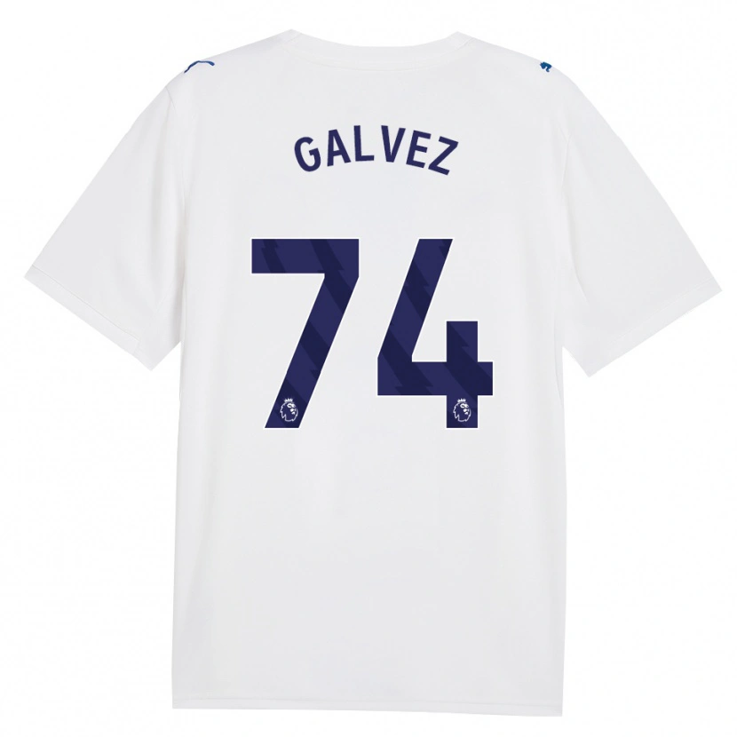 Danxen Män Tomas Galvez #74 Marinblå Vit Tredjesatsen Matchtröjor 2026/27 Tröjor T-Tröja