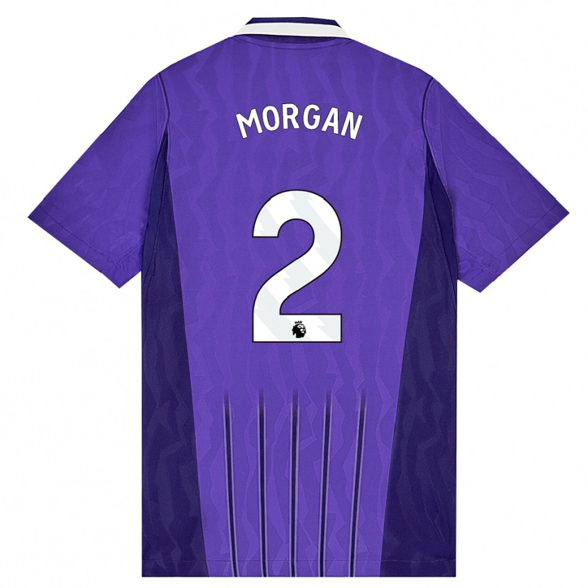 Danxen Män Esther Morgan #2 Lila Vit Tredjesatsen Matchtröjor 2026/27 Tröjor T-Tröja