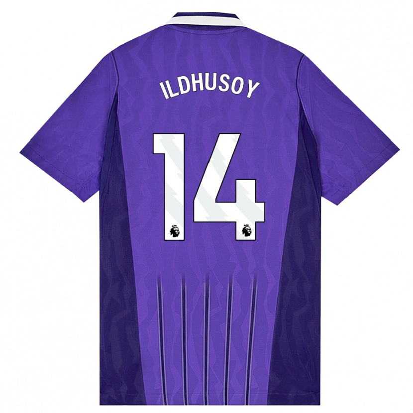 Danxen Män Celin Bizet Ildhusøy #14 Lila Vit Tredjesatsen Matchtröjor 2026/27 Tröjor T-Tröja