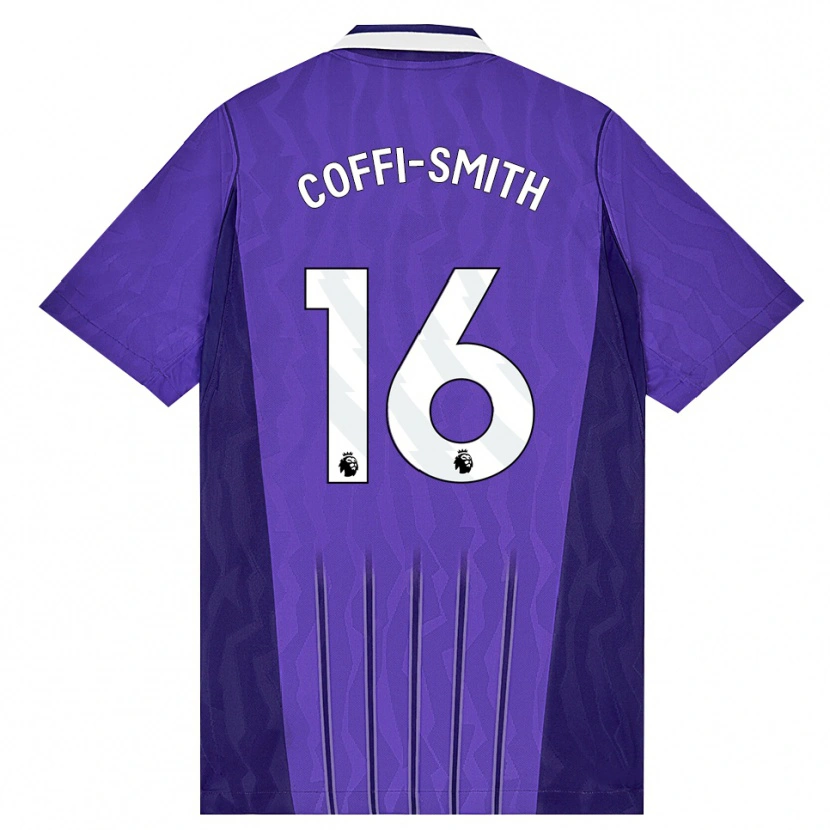 Danxen Män Courtney Coffi-Smith #16 Lila Vit Tredjesatsen Matchtröjor 2026/27 Tröjor T-Tröja