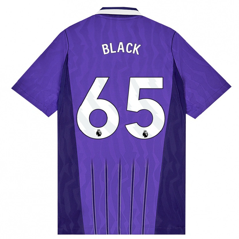 Danxen Män Leo Black #65 Lila Vit Tredjesatsen Matchtröjor 2026/27 Tröjor T-Tröja