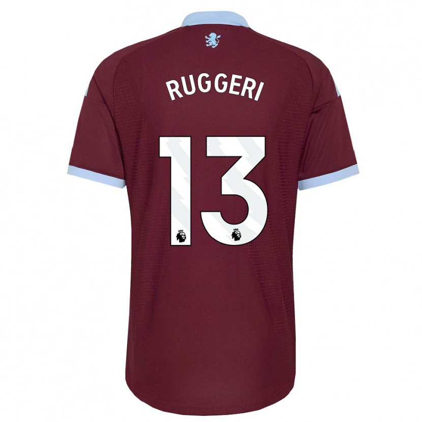 Danxen Män Matteo Ruggeri #13 Kornblå Vinröd Hemmatröja Matchtröjor 2026/27 Tröjor T-Tröja