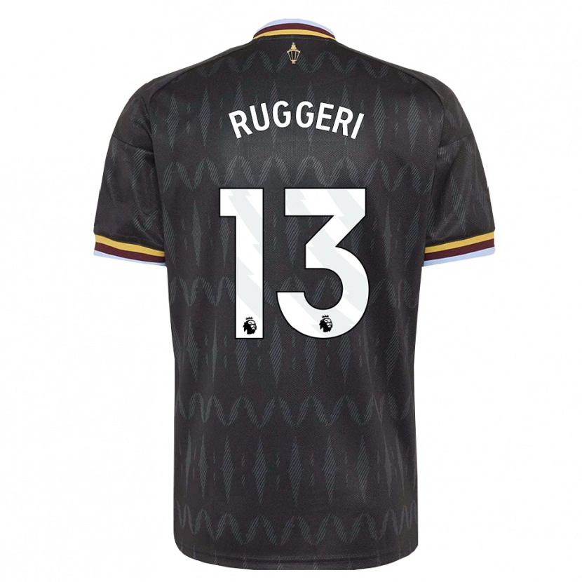 Danxen Män Matteo Ruggeri #13 Kornblå Svart Gul Bortatröja Matchtröjor 2026/27 Tröjor T-Tröja