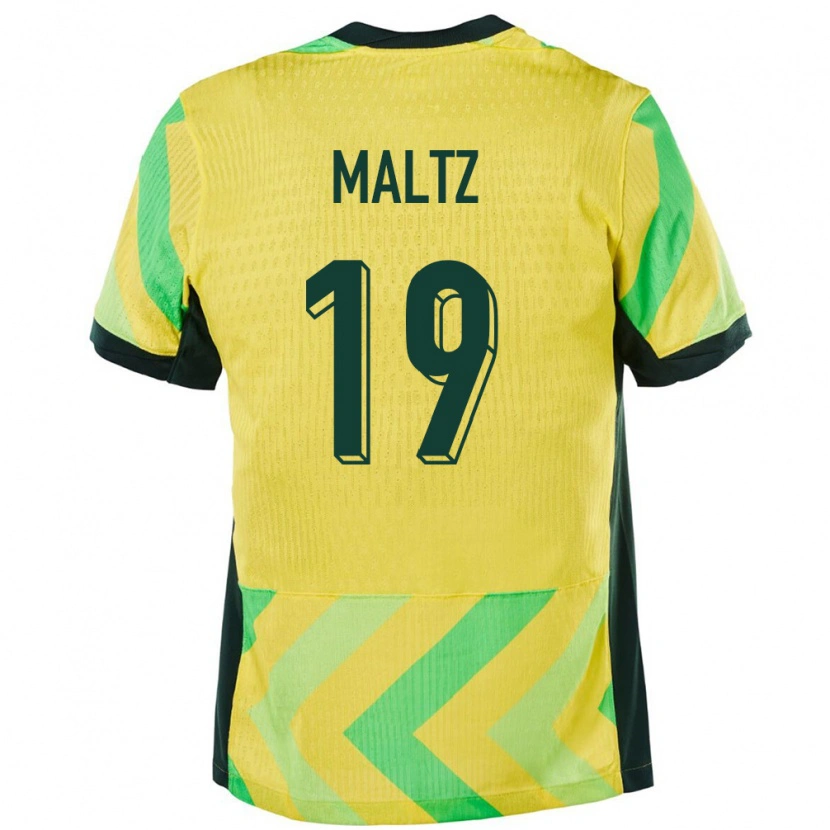 Danxen Barn Australien Jay Maltz #19 Gyllene Hemmatröja Matchtröjor 24-26 Tröjor T-Tröja