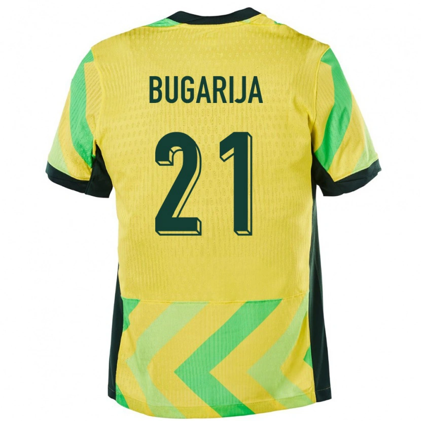 Danxen Barn Australien Adam Bugarija #21 Gyllene Hemmatröja Matchtröjor 24-26 Tröjor T-Tröja