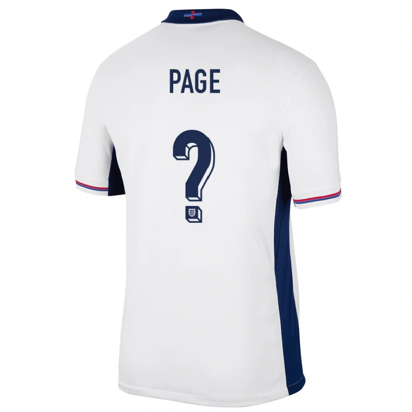 Danxen Barn England Louis Page #0 Vit Hemmatröja Matchtröjor 24-26 Tröjor T-Tröja