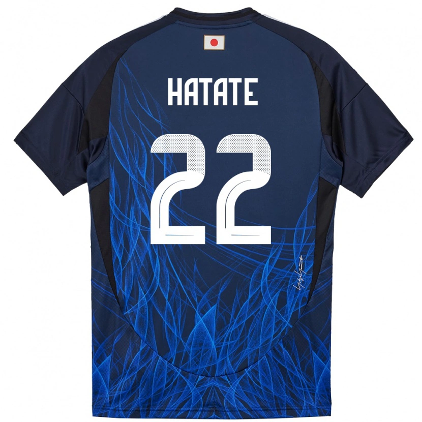 Danxen Barn Japan Reo Hatate #22 Mörkblå Hemmatröja Matchtröjor 24-26 Tröjor T-Tröja